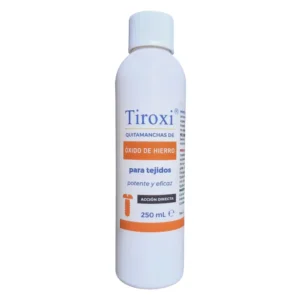 Quitamanchas de óxido para tejidos Tiroxi 250ml