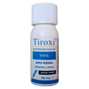 Quitamanchas de tinta para tejidos Tiroxi 50ml